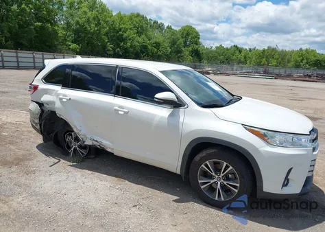 2017 Toyota Highlander Le/Le Plus from USA, damaged, VIN 5TDBZRFH6HS456819